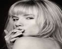 Rebecca De Mornay smoking
